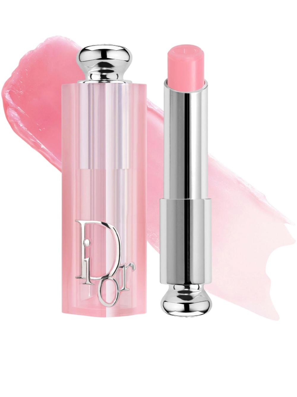 DIOR Addict Lip Glow Balm     Color: 001 Pink - a light pink cool undertone